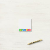 抽象芸術モダン色装熱狂する色装具 ポストイット (デスク上)