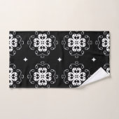 抽象芸術モダン花浴用タオル バスタオルセット (ハンドタオル)