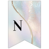 抽象芸術モダン虹彩旗 バンティングフラッグ (第3の旗)