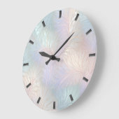 抽象芸術モダン虹彩色の壁時計 ラージ壁時計 (傾斜)