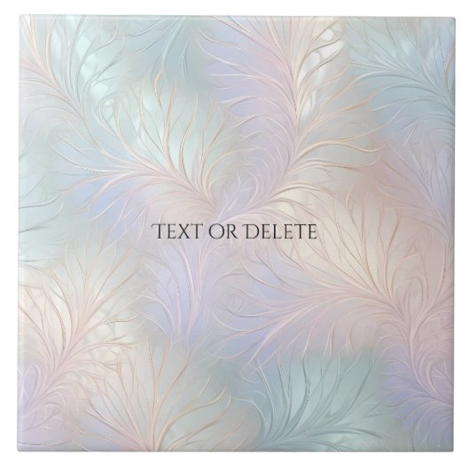 抽象芸術モダン虹彩色セラミックタイル タイル (正面)