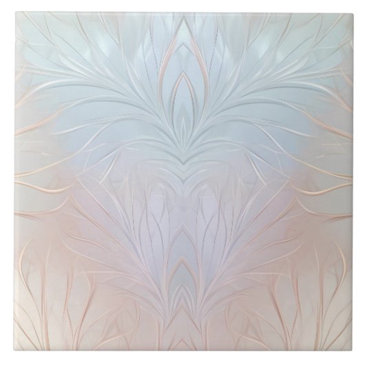 抽象芸術モダン虹彩色セラミックタイル タイル (正面)