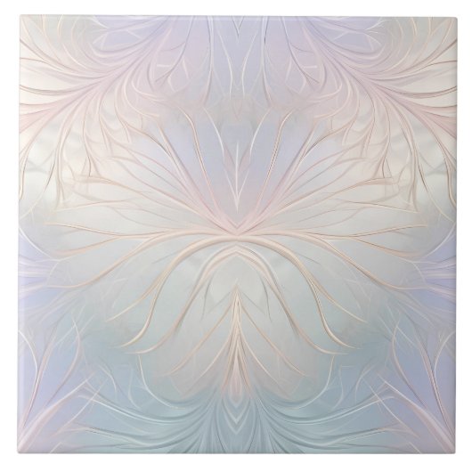 抽象芸術モダン虹彩色セラミックタイル タイル (正面)