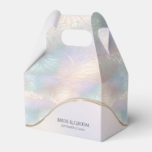 抽象芸術モダン虹彩色眼鏡 フェイバーボックス (正面サイド)