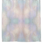 抽象芸術モダン虹色シャワーカーテン シャワーカーテン (正面)