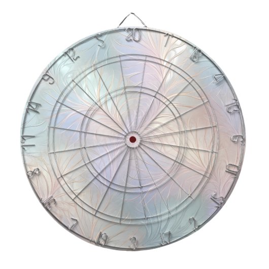 抽象芸術モダン虹色ダーツボード ダーツボード (正面)