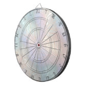 抽象芸術モダン虹色ダーツボード ダーツボード (正面右)