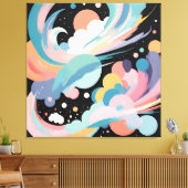 抽象芸術モダン術 キャンバスプリント (インサイチュ (リビング))