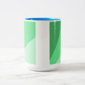 抽象芸術モダン術 ツートーンマグカップ (中央)