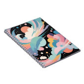 抽象芸術モダン術 ノートブック (右側)