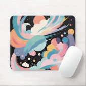 抽象芸術モダン術 マウスパッド (マウス)