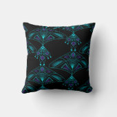 抽象芸術モダン装飾ジュエリーアールデコ クッション (裏面)