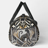 抽象芸術モダン装飾猫ダッフルバッグ ダッフルバッグ (右)