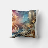 抽象芸術モダン装飾用クッション クッション (裏面)