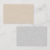 抽象芸術モダン質石紙効果パターン 名刺 (正面/裏面)