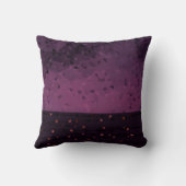 抽象芸術モダン軟勾配液ぼやけテクスチャ クッション (裏面)