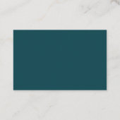 抽象芸術モダン軟勾配液ぼやけペースト 名刺 (裏面)