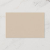 抽象芸術モダン軟勾配液ぼやけペースト 名刺 (裏面)