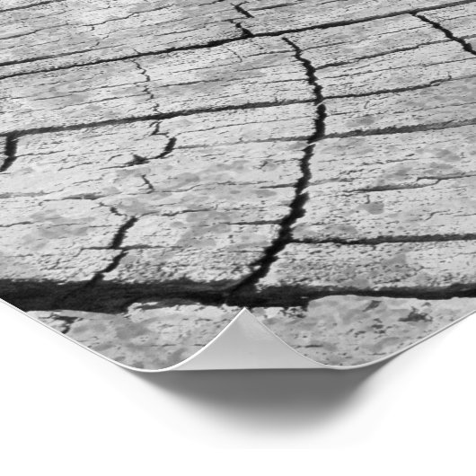 抽象芸術モダン金ゴールドおよびグレーウォールアートポスター ポスター (角)