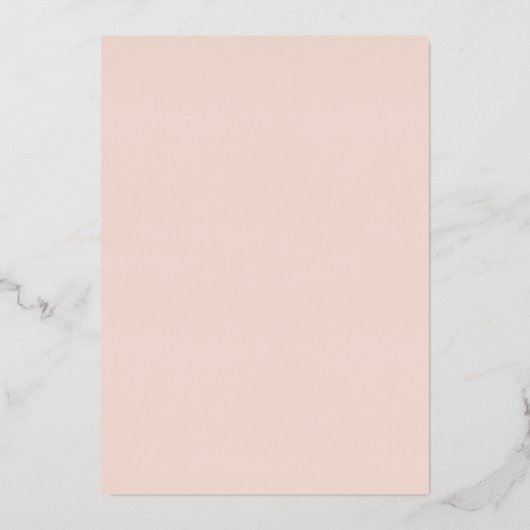 抽象芸術モダン金ゴールドと紫色の大学院写真 箔招待状 (裏面)