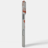 抽象芸術モダン電話ケース(イニシャルと名前) Case-Mate iPhoneケース (裏面 / 右)