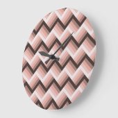 抽象芸術モダン3Dストライプシームレス ラージ壁時計 (傾斜)