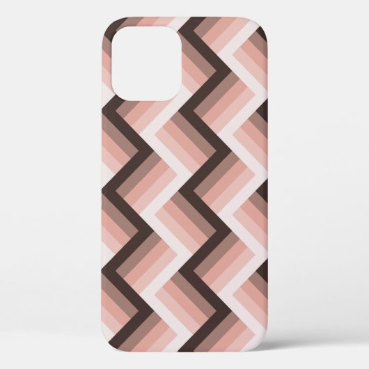 抽象芸術モダン3Dストライプシームレス Case-Mate iPhoneケース (裏面)