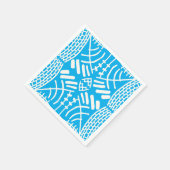 抽象芸術モダン スタンダードカクテルナプキン (角)