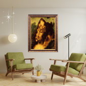 抽象芸術モナリザ ポスター