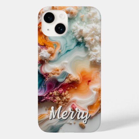 抽象芸術モノグラムのカラーケース – Mate iPhoneケース Case-Mate iPhoneケース (裏面)