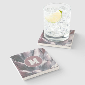 抽象芸術ユニークシルバー絵を描パイナップルのスパイク ストーンコースター