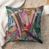 抽象芸術ユニーク大理石ゆがみ クッション (ブランケット)