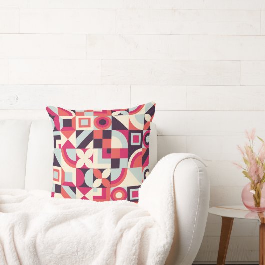 抽象芸術ユニーク形状パターンデザイン。 クッション (ソファ)