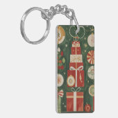 抽象芸術ユレタイドタペストリー キーホルダー (正面左)