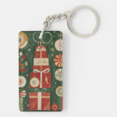 抽象芸術ユレタイドタペストリー キーホルダー (裏面)