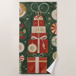 抽象芸術ユレタイドタペストリー ビーチタオル