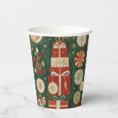 抽象芸術ユレタイドタペストリー 紙コップ (裏面)