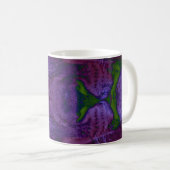 抽象芸術ライオンマグ コーヒーマグカップ (正面右)