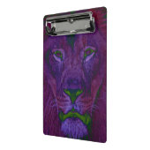 抽象芸術ライオンミニクリップボード ミニクリップボード (アングル2)