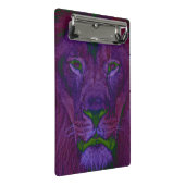 抽象芸術ライオンミニクリップボード ミニクリップボード (アングル)