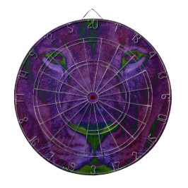 抽象芸術ライオンメタルケージダーツボード ダーツボード