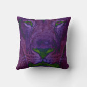 抽象芸術ライオン枕 クッション (裏面)