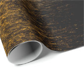 抽象芸術ライト海光沢ブロンズ反射 ラッピングペーパー (ロールコーナー)