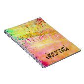 抽象芸術ライト絵画のアートジャーナル手帳 ノートブック (右側)
