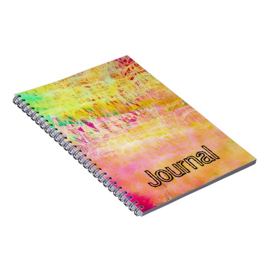 抽象芸術ライト絵画のアートジャーナル手帳 ノートブック (右側)