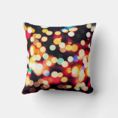 抽象芸術ライト：テクスチャシンプルバックグラウンド クッション (裏面)