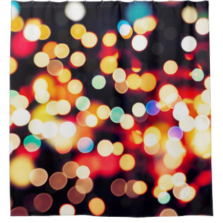 抽象芸術ライト：テクスチャシンプルバックグラウンド シャワーカーテン