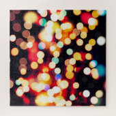 抽象芸術ライト：テクスチャシンプルバックグラウンド ジグソーパズル (横)