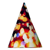 抽象芸術ライト：テクスチャシンプルバックグラウンド パーティーハット (右)