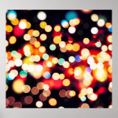 抽象芸術ライト:テクスチャシンプルバックグラウンド ポスター (正面)